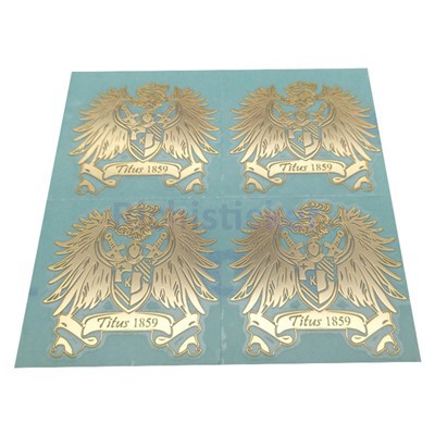 Vízálló galvanizáló nikkel logó