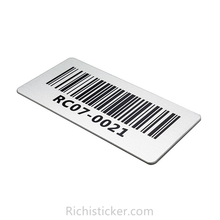 Numbered Metal Tags
